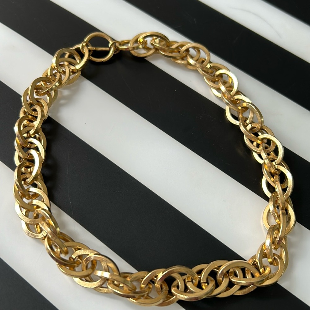 Vintage Gold Fashion Necklace